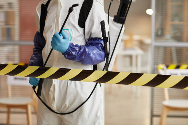 Professional Crime Scene Cleanup technician working in Goshen, NH